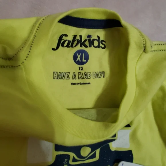 NEW NWT x3 Bundle Fab Kids Short Sleeve Tees, XL, Sz 12 - Picture 10 of 10